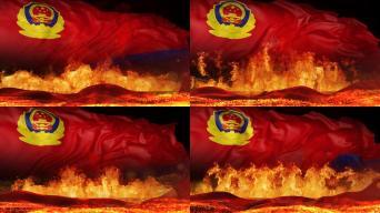 新警旗背景 新警旗背景_光廠(VJ師網(wǎng))