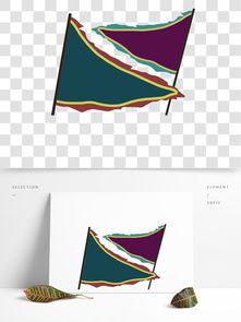 千圖網(wǎng) 免費下載旗子卡通素材與模板，助力創(chuàng)意設計